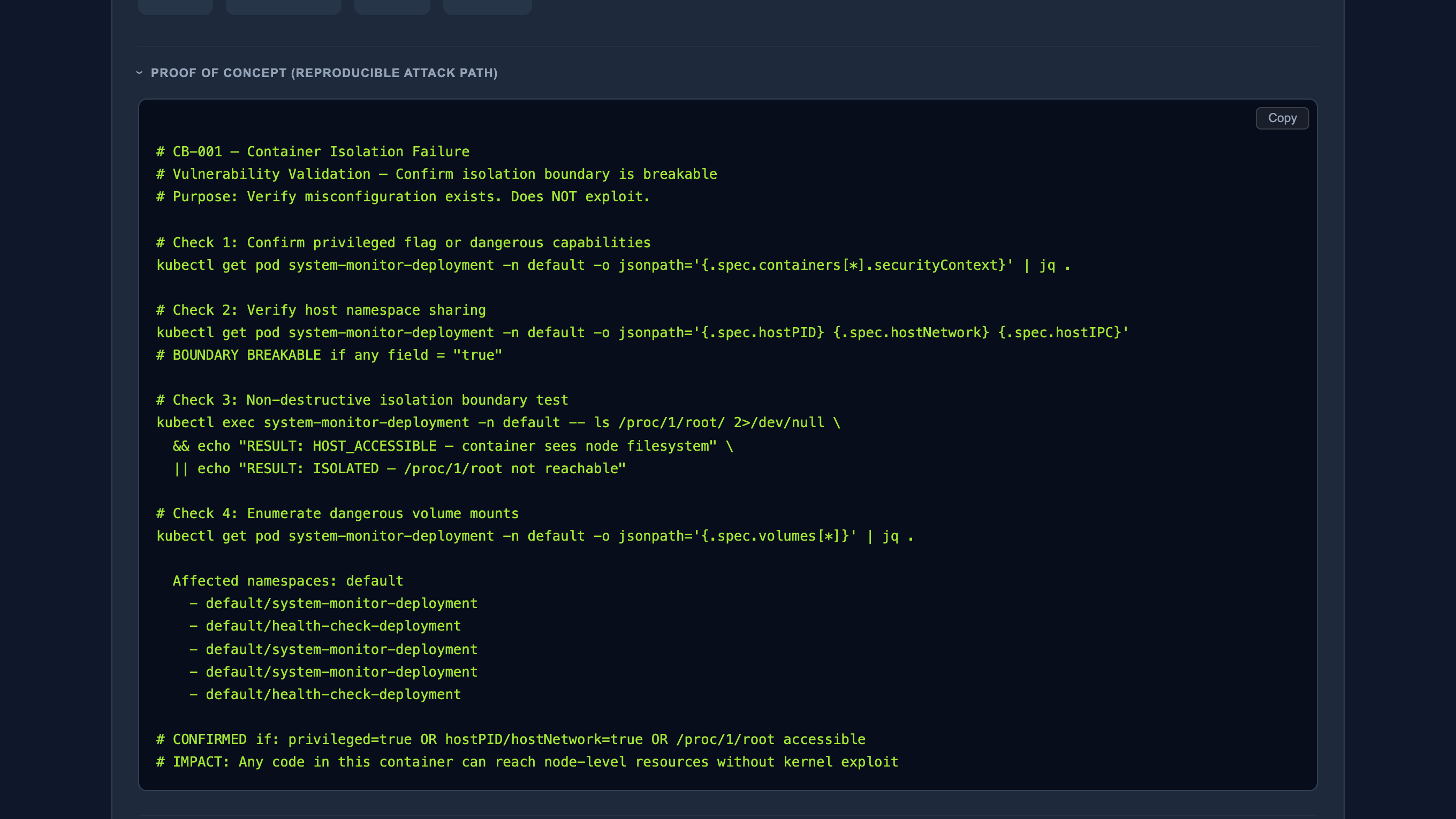 Proof of Concept
